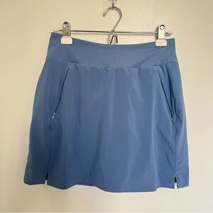 Athleta Blue Athletic Skort with pockets